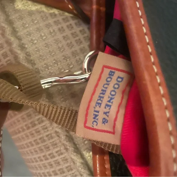 Dooney & Bourke Pebbled Leather Tote/Shoulder Bag - Picture 11 of 11